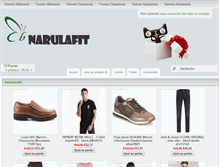 Tablet Screenshot of narulafitness.com